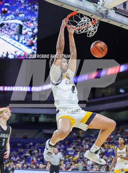 Thumbnail 2 in Randall @ Oak Cliff Faith Family Academy (UIL 4A Basketball State Semifinal) photogallery.