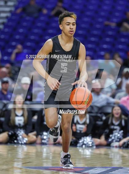 Thumbnail 2 in Randall @ Oak Cliff Faith Family Academy (UIL 4A Basketball State Semifinal) photogallery.