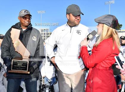 Thumbnail 1 in Serra vs. Sierra Canyon (CIF State Division 2A Final) photogallery.