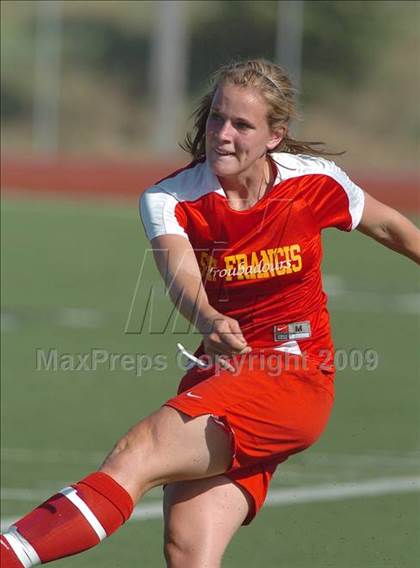 Thumbnail 3 in St. Francis vs. St. Mary's (CIF SJS D1 Final) photogallery.
