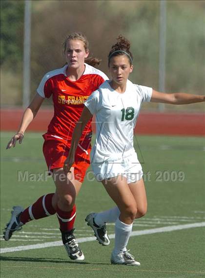 Thumbnail 2 in St. Francis vs. St. Mary's (CIF SJS D1 Final) photogallery.
