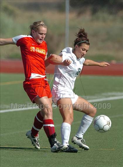 Thumbnail 3 in St. Francis vs. St. Mary's (CIF SJS D1 Final) photogallery.