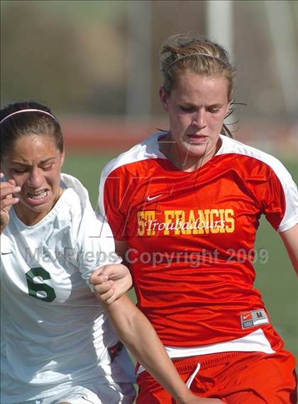 Thumbnail 2 in St. Francis vs. St. Mary's (CIF SJS D1 Final) photogallery.
