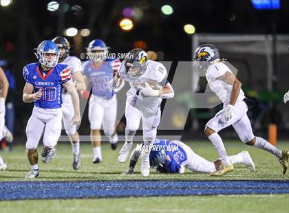 Thumbnail 3 in Liberty North @ Liberty (MSHSAA Class 6 Quarterfinal) photogallery.