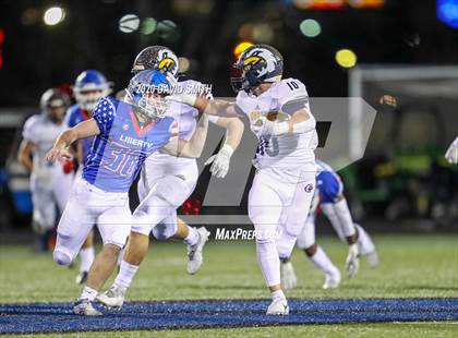 Thumbnail 3 in Liberty North @ Liberty (MSHSAA Class 6 Quarterfinal) photogallery.