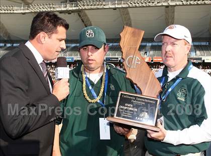 Thumbnail 3 in Cardinal Newman vs. St. Bonaventure (CIF State D3 Final) photogallery.