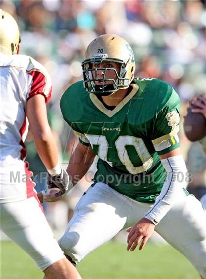 Thumbnail 3 in Cardinal Newman vs. St. Bonaventure (CIF State D3 Final) photogallery.