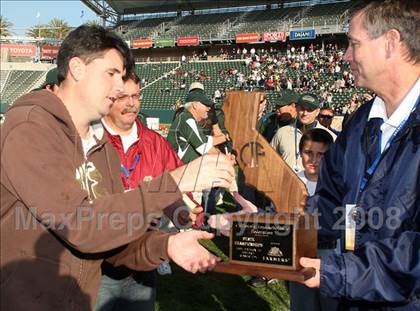 Thumbnail 3 in Cardinal Newman vs. St. Bonaventure (CIF State D3 Final) photogallery.