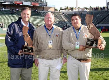 Thumbnail 1 in Cardinal Newman vs. St. Bonaventure (CIF State D3 Final) photogallery.