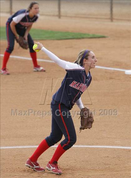 Thumbnail 2 in Marymount vs. La Salle (CIF SS DVI Final) photogallery.