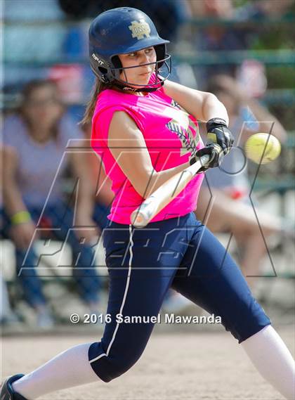 Thumbnail 1 in Chaminade vs  Notre Dame (SO) photogallery.