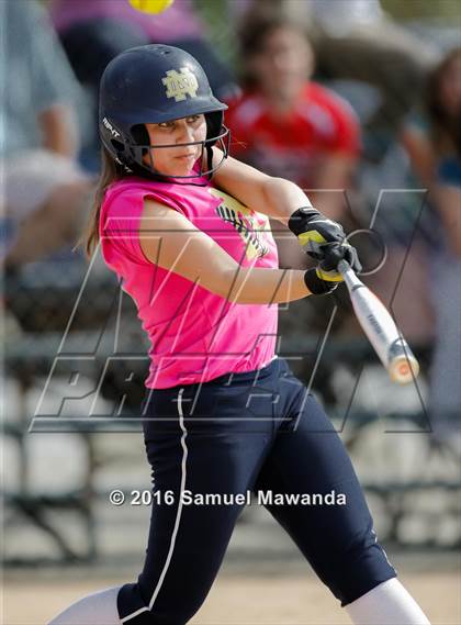 Thumbnail 2 in Chaminade vs  Notre Dame (SO) photogallery.