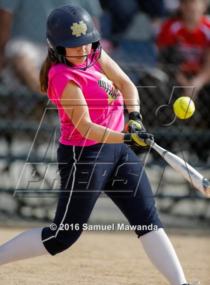 Thumbnail 2 in Chaminade vs  Notre Dame (SO) photogallery.