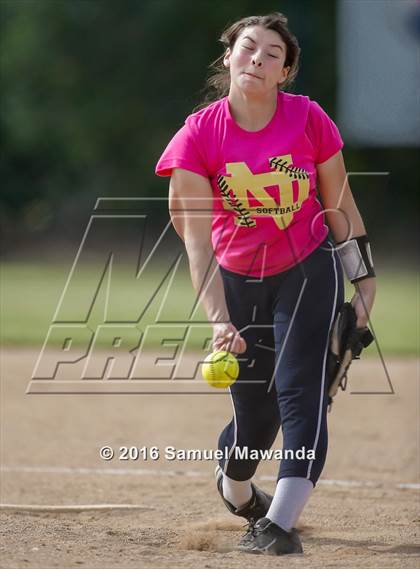 Thumbnail 2 in Chaminade vs  Notre Dame (SO) photogallery.