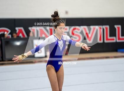 Thumbnail 2 in Gainesville Invitational (Floor Exercise) photogallery.