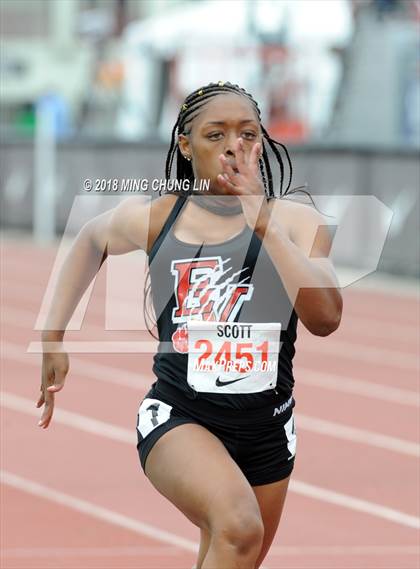 Thumbnail 2 in 51st Annual Arcadia Invitational (Girls 100 Meter Dash)  photogallery.