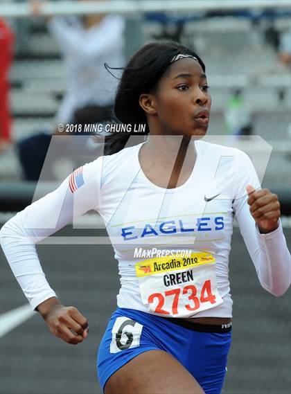 Thumbnail 1 in 51st Annual Arcadia Invitational (Girls 100 Meter Dash)  photogallery.
