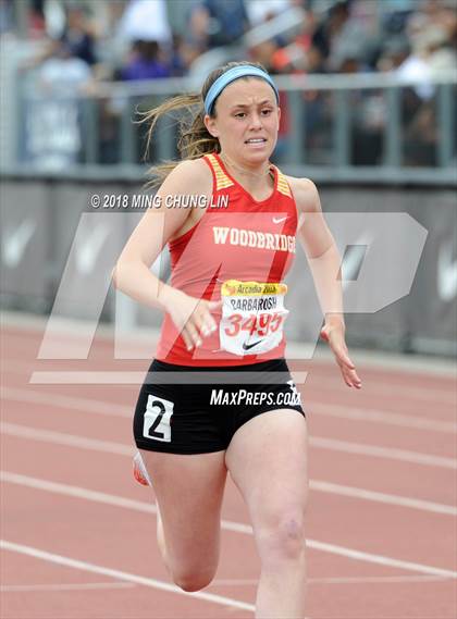 Thumbnail 1 in 51st Annual Arcadia Invitational (Girls 100 Meter Dash)  photogallery.