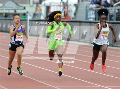 Thumbnail 1 in 51st Annual Arcadia Invitational (Girls 100 Meter Dash)  photogallery.