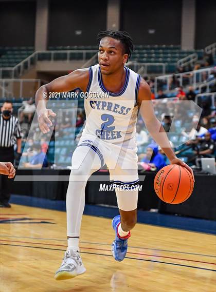 Thumbnail 3 in Cypress Creek vs Ridge Point (UIL 6A Regional Quarterfinal Playoff) photogallery.