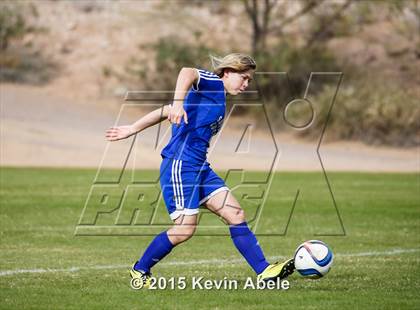 Thumbnail 2 in Safford vs Desert Edge (PCDS Girls Soccer Desert Classic) photogallery.
