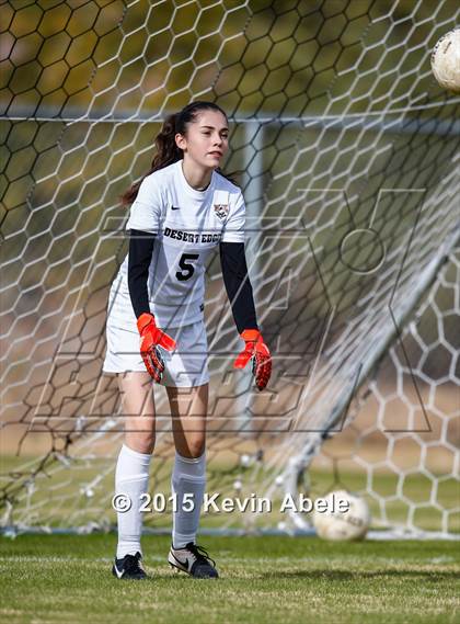 Thumbnail 3 in Safford vs Desert Edge (PCDS Girls Soccer Desert Classic) photogallery.