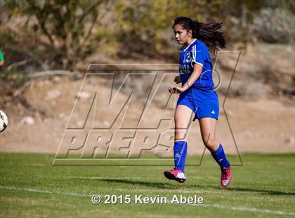 Thumbnail 3 in Safford vs Desert Edge (PCDS Girls Soccer Desert Classic) photogallery.