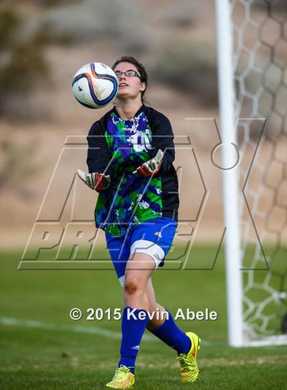 Thumbnail 1 in Safford vs Desert Edge (PCDS Girls Soccer Desert Classic) photogallery.