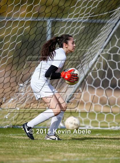Thumbnail 1 in Safford vs Desert Edge (PCDS Girls Soccer Desert Classic) photogallery.