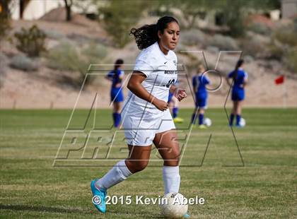 Thumbnail 2 in Safford vs Desert Edge (PCDS Girls Soccer Desert Classic) photogallery.