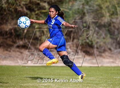 Thumbnail 1 in Safford vs Desert Edge (PCDS Girls Soccer Desert Classic) photogallery.