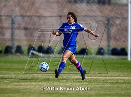 Thumbnail 1 in Safford vs Desert Edge (PCDS Girls Soccer Desert Classic) photogallery.