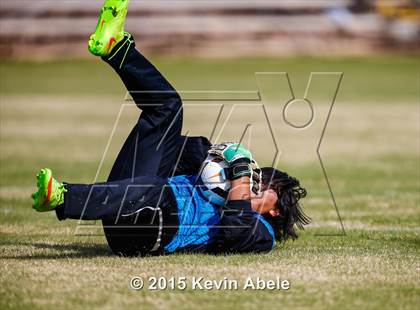 Thumbnail 2 in Safford vs Desert Edge (PCDS Girls Soccer Desert Classic) photogallery.