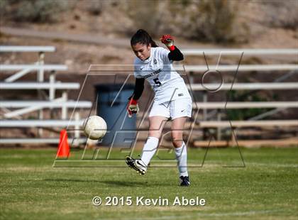 Thumbnail 3 in Safford vs Desert Edge (PCDS Girls Soccer Desert Classic) photogallery.