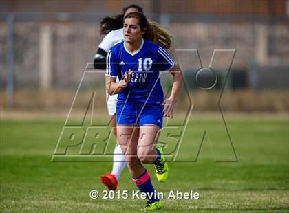Thumbnail 2 in Safford vs Desert Edge (PCDS Girls Soccer Desert Classic) photogallery.