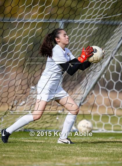 Thumbnail 2 in Safford vs Desert Edge (PCDS Girls Soccer Desert Classic) photogallery.