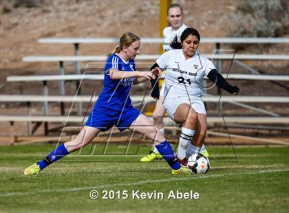 Thumbnail 1 in Safford vs Desert Edge (PCDS Girls Soccer Desert Classic) photogallery.