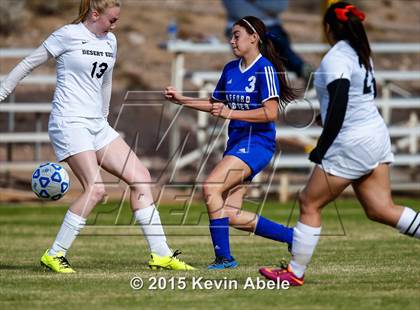 Thumbnail 1 in Safford vs Desert Edge (PCDS Girls Soccer Desert Classic) photogallery.