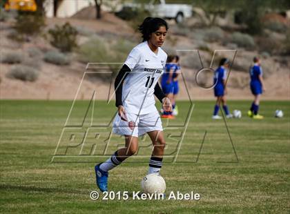 Thumbnail 1 in Safford vs Desert Edge (PCDS Girls Soccer Desert Classic) photogallery.