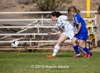 Thumbnail 1 in Safford vs Desert Edge (PCDS Girls Soccer Desert Classic) photogallery.