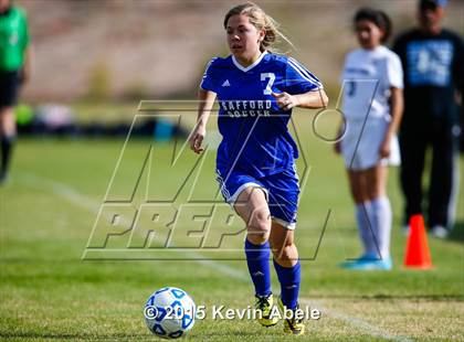 Thumbnail 2 in Safford vs Desert Edge (PCDS Girls Soccer Desert Classic) photogallery.
