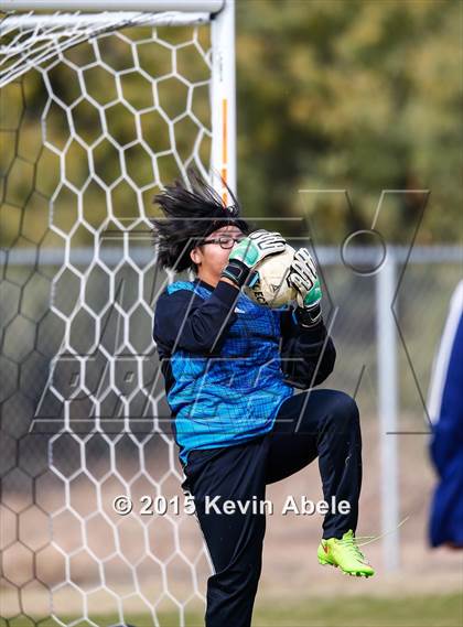 Thumbnail 3 in Safford vs Desert Edge (PCDS Girls Soccer Desert Classic) photogallery.