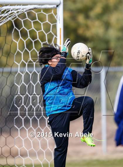 Thumbnail 2 in Safford vs Desert Edge (PCDS Girls Soccer Desert Classic) photogallery.