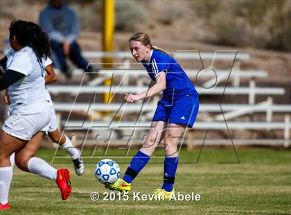 Thumbnail 1 in Safford vs Desert Edge (PCDS Girls Soccer Desert Classic) photogallery.
