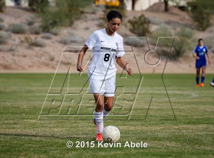 Thumbnail 3 in Safford vs Desert Edge (PCDS Girls Soccer Desert Classic) photogallery.