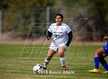 Thumbnail 3 in Safford vs Desert Edge (PCDS Girls Soccer Desert Classic) photogallery.