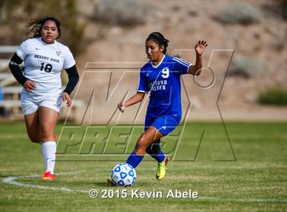 Thumbnail 1 in Safford vs Desert Edge (PCDS Girls Soccer Desert Classic) photogallery.