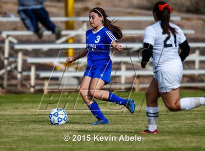 Thumbnail 1 in Safford vs Desert Edge (PCDS Girls Soccer Desert Classic) photogallery.