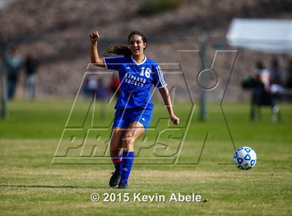 Thumbnail 3 in Safford vs Desert Edge (PCDS Girls Soccer Desert Classic) photogallery.