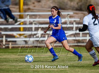 Thumbnail 3 in Safford vs Desert Edge (PCDS Girls Soccer Desert Classic) photogallery.